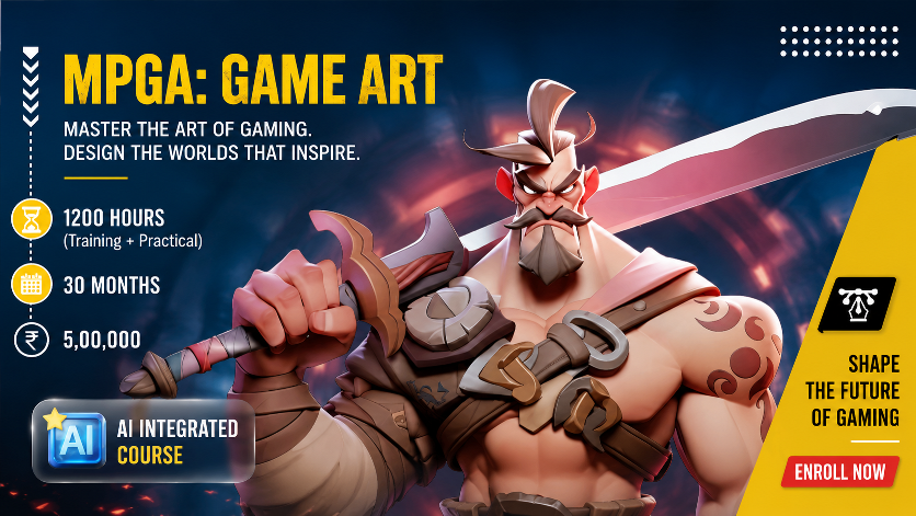 Master Program in Game Art course at Frameboxx Indore
